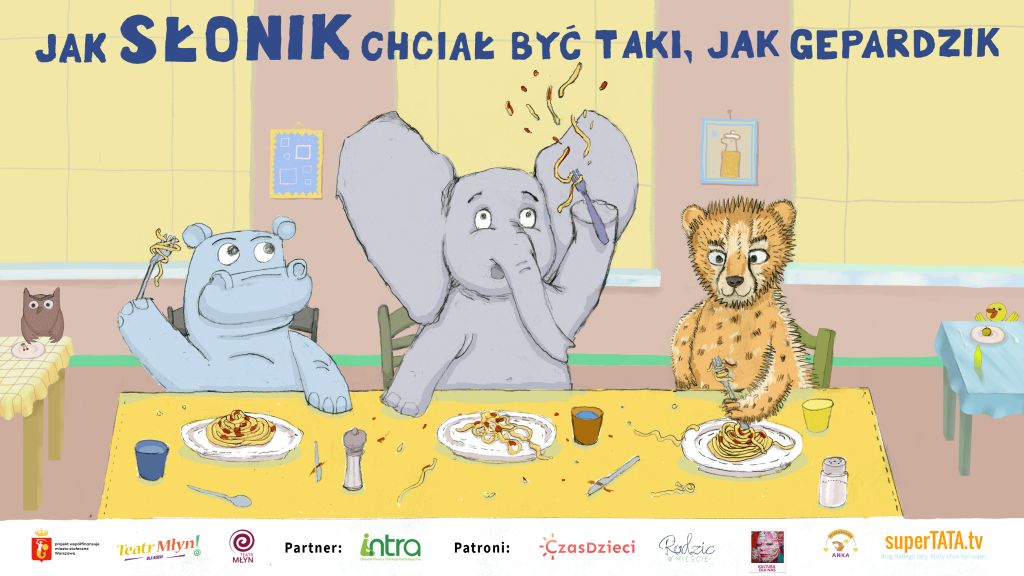 Jak Słonik chciał być taki, jak Gepardzik
